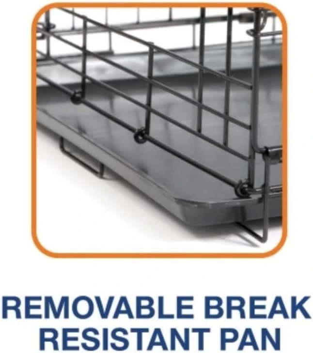 Precision Pet Products Two Door Great Crate Wire Dog Crate, 42 Inch, For Pets 70-90 Lbs 2 Precision Pet Products Two Door Great Crate Wire Dog Crate, 42 Inch, For Pets 70-90 Lbs - Image 2