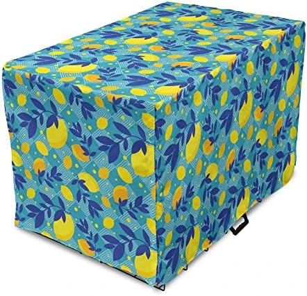 Ambesonne Food Dog Crate Cover, Colorful Macarons Cookies Pattern Along Hearts Modern Confectionery Theme, Easy To Use Pet Kennel Cover For Small Dogs Puppies Kittens, 18 Inch, Orange And Multicolor 10 Ambesonne Food Dog Crate Cover, Colorful Macarons Cookies Pattern Along Hearts Modern Confectionery Theme, Easy To Use Pet Kennel Cover For Small Dogs Puppies Kittens, 18 Inch, Orange And Multicolor - Image 10