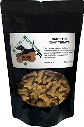 Diabetic TINY Dog Treats All Natural 2 Calorie, 8 Oz- Vet Approved 1 Diabetic TINY Dog Treats All Natural 2 Calorie, 8 Oz- Vet Approved