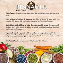 Pinnacle Trout & Pumpkin Dry Dog Food 4 Lb, Infused With Broth 9 Pinnacle Trout & Pumpkin Dry Dog Food 4 Lb, Infused With Broth -Zoomie Shop 512J1oTioyL