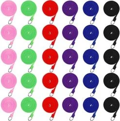 30 Pieces Slip Leads Dog Leash Pet Rope Strong Pulling Kennel Leads With O-Ring Durable For Dogs Walking Training (Neon Green, Orange, Yellow, Blue, Red, Black) -Zoomie Shop 512Pd82HQsS. AC