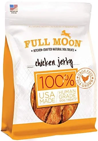 Full Moon Chicken Jerky Healthy All Natural Dog Treats Human Grade Made In USA Grain Free 24 Oz 8 Full Moon Chicken Jerky Healthy All Natural Dog Treats Human Grade Made In USA Grain Free 24 Oz - Image 8
