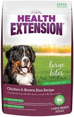 Health Extension Dry Dog Food, Natural Food With Added Vitamins & Minerals, Suitable For Puppies & Dogs, Original Chicken & Brown Rice Recipe (4 Pound / 1.8 Kg) -Zoomie Shop 513F9gqvMUL. AC 1