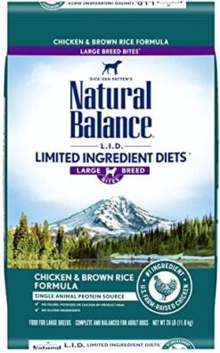 Natural Balance Limited Ingredient Large Breed Adult Dry Dog Food With Healthy Grains, Lamb & Brown Rice Recipe, 26 Pound (Pack Of 1) 15 Natural Balance Limited Ingredient Large Breed Adult Dry Dog Food With Healthy Grains, Lamb & Brown Rice Recipe, 26 Pound (Pack Of 1) -Zoomie Shop 514 0ssQdaL. AC