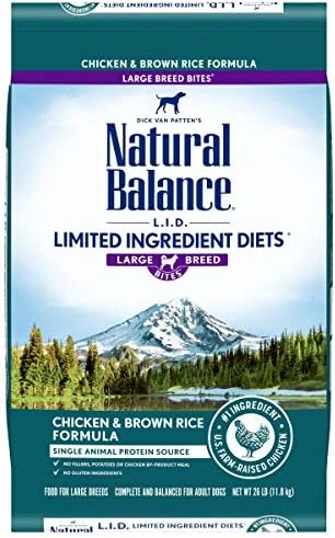 Natural Balance Limited Ingredient Large Breed Adult Dry Dog Food With Healthy Grains, Lamb & Brown Rice Recipe, 26 Pound (Pack Of 1) 8 Natural Balance Limited Ingredient Large Breed Adult Dry Dog Food With Healthy Grains, Lamb & Brown Rice Recipe, 26 Pound (Pack Of 1) - Image 8