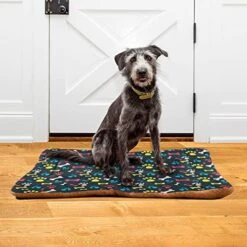 Ultra Soft Dog Cat Crate Bed Blanket-Colorful Paw Prints And Bones Fluffy Pet Bed All Season-Short Pile-Anti-Slip Pet Beds 24"x18" 20 Ultra Soft Dog Cat Crate Bed Blanket-Colorful Paw Prints And Bones Fluffy Pet Bed All Season-Short Pile-Anti-Slip Pet Beds 24"x18" -Zoomie Shop 514MH6WztrL
