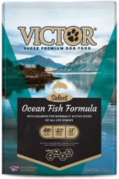 Victor Super Premium Dog Food – Select - Ocean Fish Formula – Gluten Free Dry Dog Food For All Normally Active Dogs Of All Life Stages, 15lbs -Zoomie Shop 514X3fyxJeL. AC