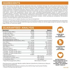 NutriSource Adult Dog Food, Made With Lamb & Rice, With Wholesome Grains, 15LB, Dry Dog Food 15 NutriSource Adult Dog Food, Made With Lamb & Rice, With Wholesome Grains, 15LB, Dry Dog Food -Zoomie Shop 5157nMg9bmL