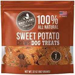 Wholesome Pride Sweet Potato Fries Dog Treats, Dehydrated, Made In The USA, Grain Free, Healthy Dog Chews, 16 Oz 28 Wholesome Pride Sweet Potato Fries Dog Treats, Dehydrated, Made In The USA, Grain Free, Healthy Dog Chews, 16 Oz -Zoomie Shop 515AwUw2MsL. AC 1