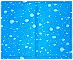 Dog Cooling Mat Pet Ice Pad Teddy Mattress Summer Pet Bed Cat Keep Cool Pet Gel PVC Waterproof Layer Mat -Zoomie Shop 515Kz0fueNL. AC