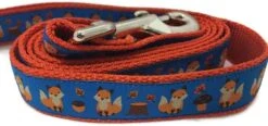 Autumn Dog Collar, Caninedesign, Fall, 1 Inch Wide, Adjustable, Nylon, Medium And Large (Fox, Large 15-22") -Zoomie Shop 515NqGAELL. AC