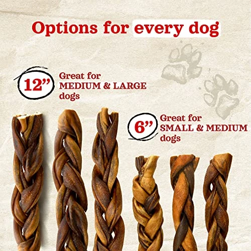 Natural Farm Braided Collagen Chews For Dogs (6 Inch, 10 Pack), Collagen Sticks, Natural Dog Chews, Long Lasting, For Small, Medium And Large Dogs, Odor-Free, Rawhide Alternative 6 Natural Farm Braided Collagen Chews For Dogs (6 Inch, 10 Pack), Collagen Sticks, Natural Dog Chews, Long Lasting, For Small, Medium And Large Dogs, Odor-Free, Rawhide Alternative - Image 6