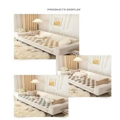 Funnyfuzzy Cream-Coloured Large Plaid Square Pet Mat Bed Couch Cover,Funny Fuzzy Square Pet Mat Bed Couch Cover,Large Plaid Square Pet Mat Bed Couch Cover For Couch Or Floor (1,70x150cm) 17 Funnyfuzzy Cream-Coloured Large Plaid Square Pet Mat Bed Couch Cover,Funny Fuzzy Square Pet Mat Bed Couch Cover,Large Plaid Square Pet Mat Bed Couch Cover For Couch Or Floor (1,70x150cm) -Zoomie Shop 515bxbbKOkL 1