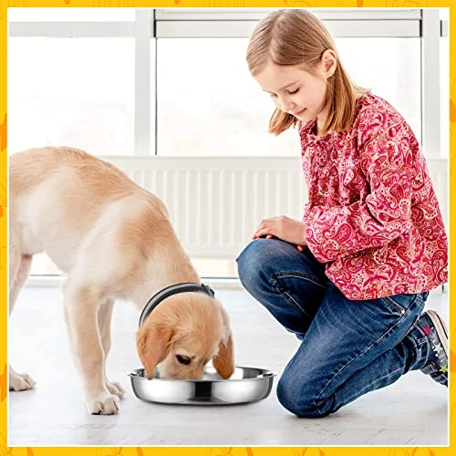 2 Pcs Puppy Bowl With 12 Pcs Puppy Collars Puppy Feeding Bowls Adjustable Puppy Whelping Collars Newborn Puppy Supplies Dog Whelping Kit Dog Bell Collar Puppy Litter Bowls Puppy ID Collars For Puppies 6 2 Pcs Puppy Bowl With 12 Pcs Puppy Collars Puppy Feeding Bowls Adjustable Puppy Whelping Collars Newborn Puppy Supplies Dog Whelping Kit Dog Bell Collar Puppy Litter Bowls Puppy ID Collars For Puppies - Image 6