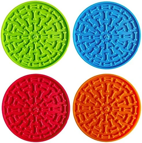 Lick Mat For Dogs - Dog Dispensing Mat Silicone Bowls Dog Lick Mat Lick Mat For Pet Bathing Grooming And Dog Training Pet Supplies 6 Lick Mat For Dogs - Dog Dispensing Mat Silicone Bowls Dog Lick Mat Lick Mat For Pet Bathing Grooming And Dog Training Pet Supplies - Image 6