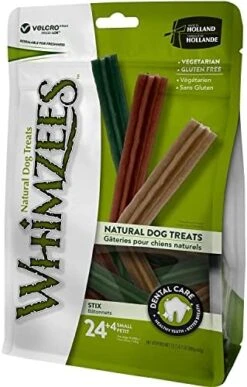 WHIMZEES By Wellness Stix Natural Dental Chews For Dogs, 3X Longer Lasting & Grain-Free, Freshen Breath & Fight Plaque & Tartar, Medium Breed, 14 Count 18 WHIMZEES By Wellness Stix Natural Dental Chews For Dogs, 3X Longer Lasting & Grain-Free, Freshen Breath & Fight Plaque & Tartar, Medium Breed, 14 Count -Zoomie Shop 516gIqnEbdL. AC