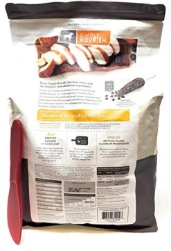 SIMPLY NOURISH Small Breed Adult Dry Dog Food - Chicken & Brown Rice, 5 Pounds And Especiales Cosas Mixing Spatula 6 SIMPLY NOURISH Small Breed Adult Dry Dog Food - Chicken & Brown Rice, 5 Pounds And Especiales Cosas Mixing Spatula -Zoomie Shop 5176Jo4kkhL