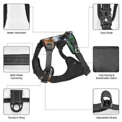 Pet Dog Vest Harness Set Red Panda Eat Food Dog Harness For Small Medium And Large Dogs -Zoomie Shop 517OEdPincL