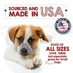 Riley's Turkey Tendons For Dogs Made In The USA & Sourced In The USA - Single Ingredient Dog Treats - All Natural Turkey Tendon Chews For Dogs -Zoomie Shop 517VT9skhkL