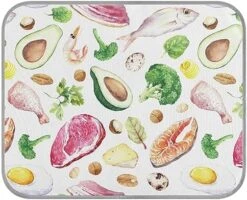 Washable Dog Cooling Mat Vegetables Meat Nuts Summer Cats Sleeping Mat Various Food Dog Bed Mats 23.6 * 38.6inch Pet Ice Silk Sleep Kennel Pad Animal Sleep Bed For Home Outdoor Travel -Zoomie Shop 517gDbiYlNL. AC 1