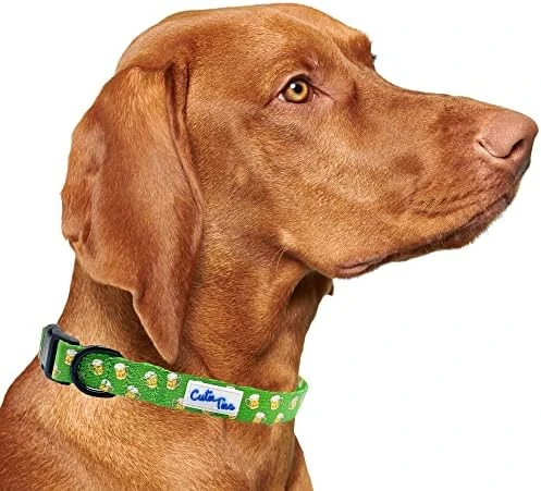 CUTIE TIES Dog Collar Breakfast Club – Durable Nylon Material - Premium Quality Collars For Dogs - Cute Dog Collars In Three Sizes (Breakfast Club, Medium (13" - 20")) 11 CUTIE TIES Dog Collar Breakfast Club – Durable Nylon Material - Premium Quality Collars For Dogs - Cute Dog Collars In Three Sizes (Breakfast Club, Medium (13" - 20")) - Image 11