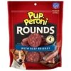 Pup-Peroni Rounds Beef Brisket Dog Treats, 5 Ounce Bag (Pack Of 8)