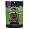 Redbarn Protein Puffs For Dogs | A Human-Grade High-Protein Training Treat Or Food Topper | Made In The USA (Peanut Butter, Pack Of 3)