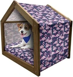Ambesonne Fruit Wooden Pet House, Cartoon Carrots Images In Triplet Design Healthy Vegetable Foods Natural Art, Indoor & Outdoor Portable Dog Kennel With Pillow And Cover, Small, Coral Earth Yellow -Zoomie Shop 518G1gDFGpL. AC