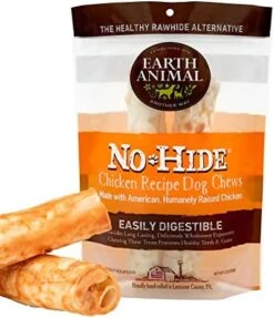 EARTH ANIMAL No Hide Medium Chicken Flavored Natural Rawhide Free Dog Chews Long Lasting Dog Chew Sticks | Dog Treats For Large Dogs | Great Dog Chews For Aggressive Chewers 28 EARTH ANIMAL No Hide Medium Chicken Flavored Natural Rawhide Free Dog Chews Long Lasting Dog Chew Sticks | Dog Treats For Large Dogs | Great Dog Chews For Aggressive Chewers -Zoomie Shop 518MAAx2eL. AC
