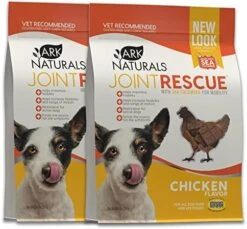 Ark Naturals Joint Rescue Dog Chew, Beef Flavor, Joint Supplement With Glucosamine & Chondroitin, 1 Pack -Zoomie Shop 518tDU4RbJL. AC