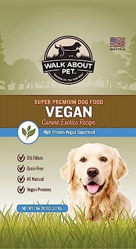 Walk About Pet, WA10038, Super Premium Canine Exotics Dog Food, Dry Alkaline Kibble, Vegan Recipe, Grain-Free, Gluten-Free, Single Source Protein, 25-Pound Bag 5 Walk About Pet, WA10038, Super Premium Canine Exotics Dog Food, Dry Alkaline Kibble, Vegan Recipe, Grain-Free, Gluten-Free, Single Source Protein, 25-Pound Bag - Image 5