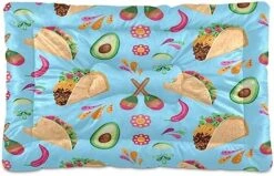 Dog Bed Mat Soft Comfortable Anti-Slip Bottom Pet Mat Washable Cat Kennel Crate Pad For Small Medium Large Pets 24x36in Repeat Pattern Mexican Food 11 Dog Bed Mat Soft Comfortable Anti-Slip Bottom Pet Mat Washable Cat Kennel Crate Pad For Small Medium Large Pets 24x36in Repeat Pattern Mexican Food -Zoomie Shop 5199hDHmY8L. AC 1