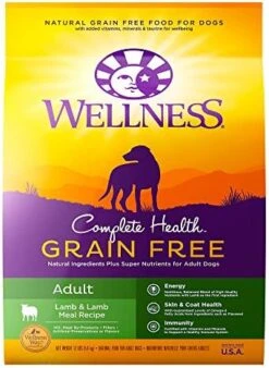 Wellness Complete Health Grain-Free Small Breed Dry Dog Food, Natural Ingredients, Made In USA With Real Turkey, For All Lifestages (Turkey, Chicken & Salmon, 4-Pound Bag) -Zoomie Shop 519bGijO9pL. AC