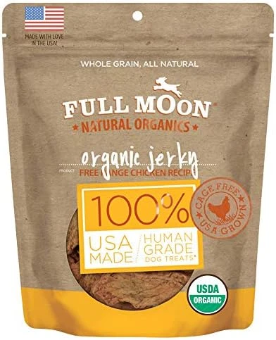 Full Moon USDA Organic Chicken Jerky Healthy All Natural Dog Treats Human Grade 16 Oz 10 Full Moon USDA Organic Chicken Jerky Healthy All Natural Dog Treats Human Grade 16 Oz - Image 10