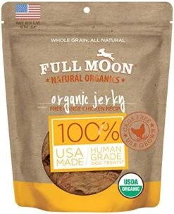 Full Moon USDA Organic Chicken Jerky Healthy All Natural Dog Treats Human Grade 16 Oz 20 Full Moon USDA Organic Chicken Jerky Healthy All Natural Dog Treats Human Grade 16 Oz -Zoomie Shop 519hNP5rYjL. AC