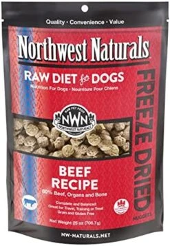 Northwest Naturals Freeze Dried Raw Diet For Dogs Freeze Dried Nuggets Dog Food – Lamb – Grain-Free, Gluten-Free Pet Food, Dog Training Treats – 12 Oz. -Zoomie Shop 519oBXD61sL. AC