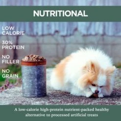 K9 Connoisseur Low To Odor Free Slow Roasted Beef Lung Dog Treats Made In USA, One Ingredient Dog Treats & All Natural Dog Treats, Grain Free Dog Treats For All Breeds & Sizes - 2.5 Pounds -Zoomie Shop 51ALlX684TL