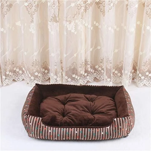 Stripes Pet Bed Simple Cute Keep Warm Pet House For Small And Medium Dog And Cat Pet Supplies Accessories 10 Stripes Pet Bed Simple Cute Keep Warm Pet House For Small And Medium Dog And Cat Pet Supplies Accessories - Image 10