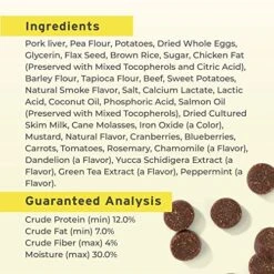 Pet Botanics Training Rewards Treats For Dogs, Made With Real Pork Liver, Focuses, Motivates, Rewards, Speeds Up Learning Curve, No BHA, BHT, Ethoxyquin, Bacon, 20 Oz (1 Pack) -Zoomie Shop 51CgFRV1HcL