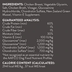 Dogswell Jerky Hip And Joint Dog Treats Grain Free Made In USA Only, Glucosamine And Chondroitin, 24 Oz Chicken, 1.5 Pound (Pack Of 1)