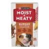 Purina Moist And Meaty Burger With Cheddar Cheese Flavor Dry Soft Dog Food Pouches - 36 Ct. Pouch