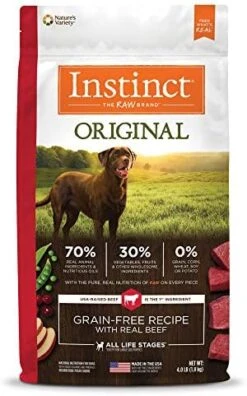 Instinct Original Grain Free Recipe With Real Chicken Natural Dry Dog Food, 4 Lb. Bag 21 Instinct Original Grain Free Recipe With Real Chicken Natural Dry Dog Food, 4 Lb. Bag -Zoomie Shop 51Dn7Ojt1TL. AC