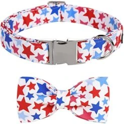 ARING PET Bowtie Dog Collar, Dog Collar With Bow, Adjustable Dog Collars For Small Medium Large Dogs. -Zoomie Shop 51DxSZEd9L. AC