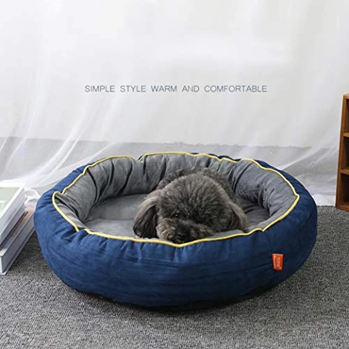 SENERY Warm Thicken Fleece Dogs Bed Round Pet Lounger Cushion For Small Medium Large Dogs Winter Cat Kennel Puppy Mats 2 SENERY Warm Thicken Fleece Dogs Bed Round Pet Lounger Cushion For Small Medium Large Dogs Winter Cat Kennel Puppy Mats - Image 2