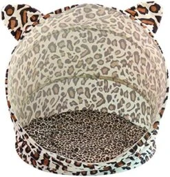 SONGBIRDTH Pet Bed,Leopard Pattern Foldable Cat Dog Nest Kitten Mat Sleeping Bag Kennel Pet House,Breathable Cotton Blend,Removable Easy To Clean Leopard 11 SONGBIRDTH Pet Bed,Leopard Pattern Foldable Cat Dog Nest Kitten Mat Sleeping Bag Kennel Pet House,Breathable Cotton Blend,Removable Easy To Clean Leopard -Zoomie Shop 51E4Z9oqDoL. AC
