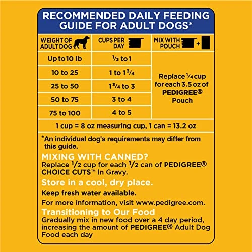 Pedigree Complete Nutrition Adult Dry Dog Food Roasted Chicken, Rice & Vegetable Flavor Dog Kibble, 18 Lb. Bag 4 Pedigree Complete Nutrition Adult Dry Dog Food Roasted Chicken, Rice & Vegetable Flavor Dog Kibble, 18 Lb. Bag - Image 4