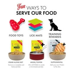 GRANDMA LUCY'S 844212 Pureformance Grain Free Chicken Food For Dogs, 10-Pound -Zoomie Shop 51FZwXolWAL