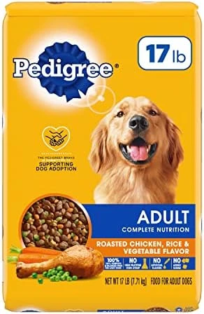 Pedigree Complete Nutrition Adult Dry Dog Food Roasted Chicken, Rice & Vegetable Flavor Dog Kibble, 18 Lb. Bag 15 Pedigree Complete Nutrition Adult Dry Dog Food Roasted Chicken, Rice & Vegetable Flavor Dog Kibble, 18 Lb. Bag - Image 15