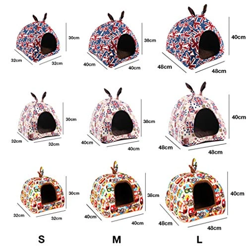 SENERY Winter Warm Dog Bed Mat Kennel Soft Puppy Cats House Pet Supplies Printed Plush Cloth Nest For Small Medium Dogs 3 SENERY Winter Warm Dog Bed Mat Kennel Soft Puppy Cats House Pet Supplies Printed Plush Cloth Nest For Small Medium Dogs - Image 3