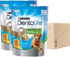 Purina DentaLife Made In USA Facilities Large Dog Dental Chews, Daily - (2) 30 Ct. Pouches -Zoomie Shop 51H JETE8hL. AC